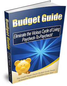 Budget Guide from the Credit Repair Doctor Budget Guide from the Credit Repair Doctor